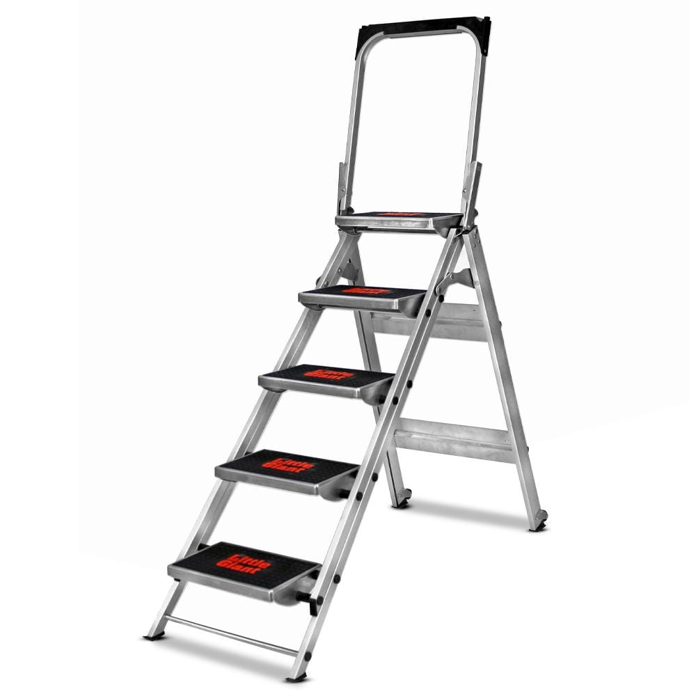 Safety Step Little Giant Ladders Australia 5 step with bar